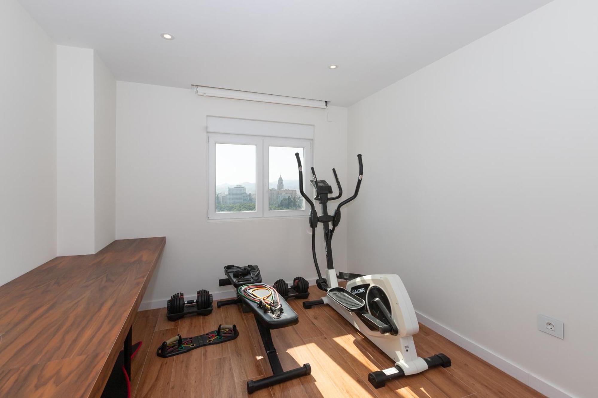 Luxury Beach/Port Apartment Malaga Bagian luar foto