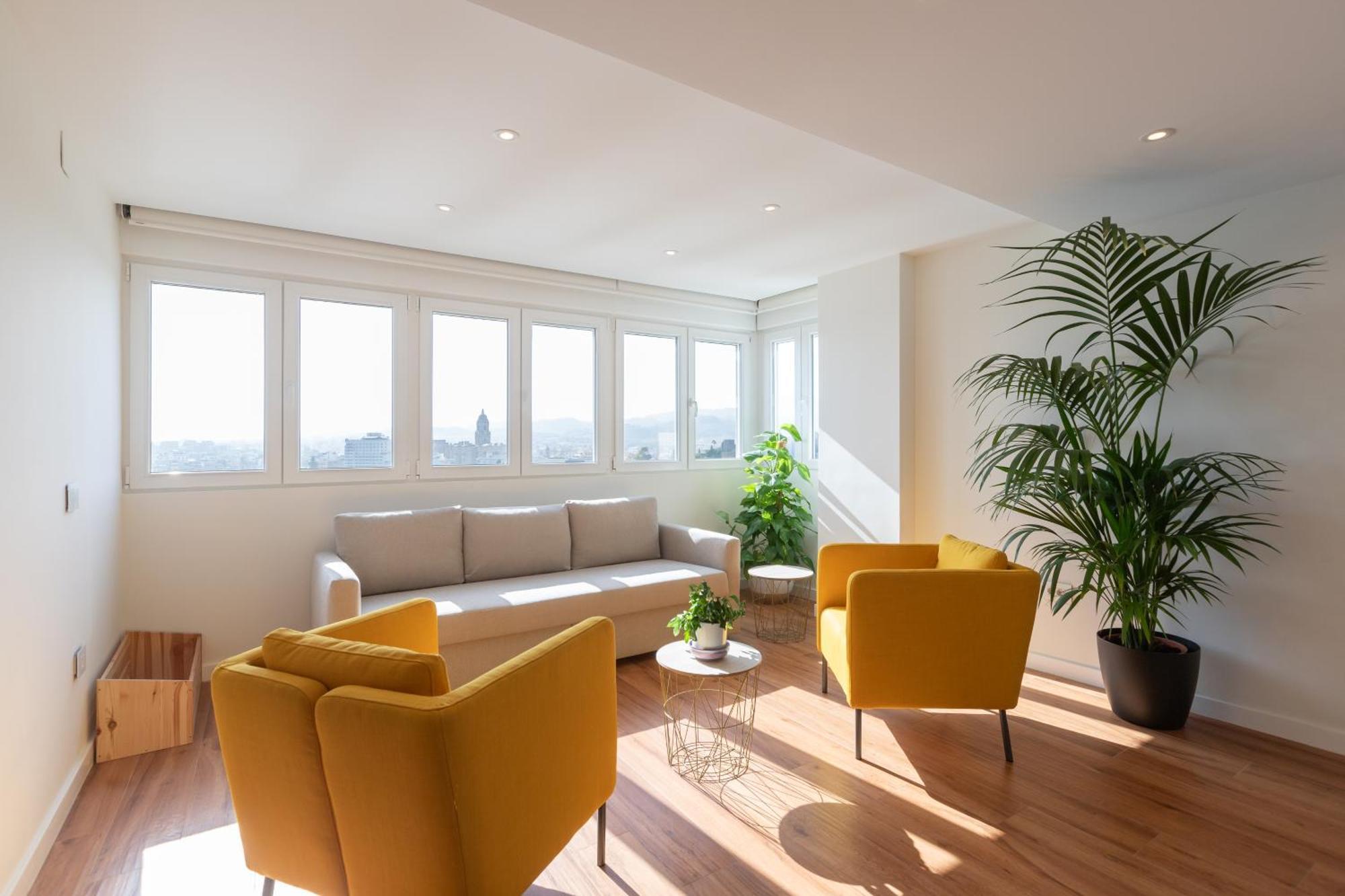 Luxury Beach/Port Apartment Malaga Bagian luar foto